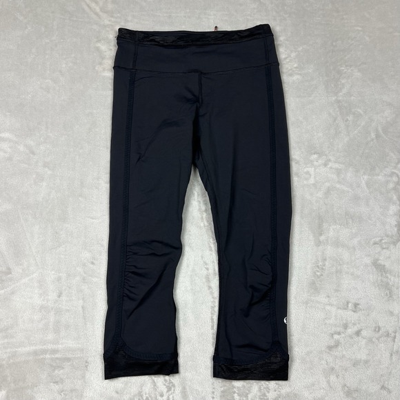 Lululemon Run‎ For Days Crops Leggings Women's Size 4 - Picture 1 of 5